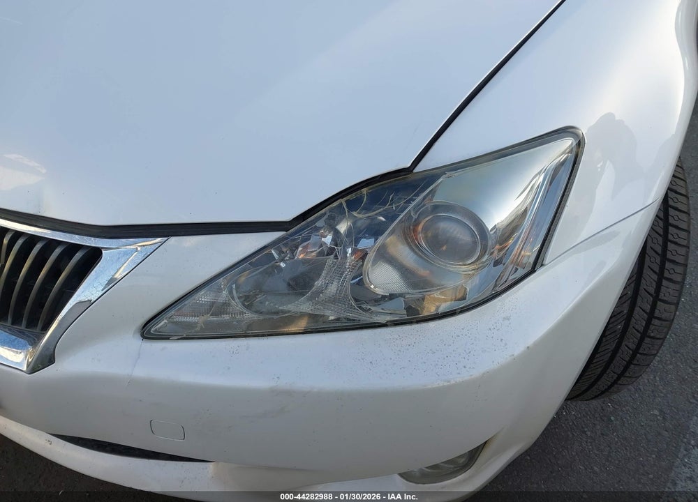 2009 LEXUS IS 250 VIN: JTHBK262692084008