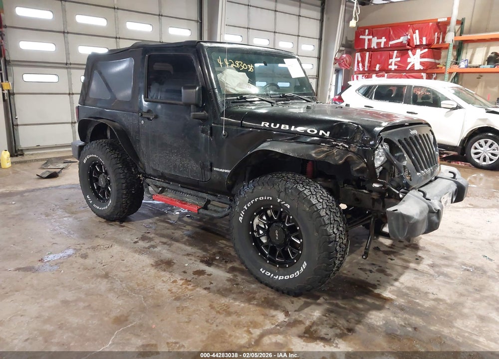 2008 JEEP WRANGLER RUBICON VIN: 1J8GA64148L519167