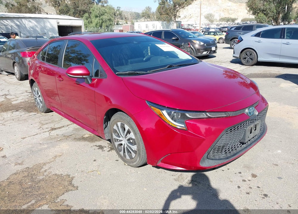 2022 TOYOTA COROLLA HYBRID LE VIN: JTDEAMDE4NJ037828