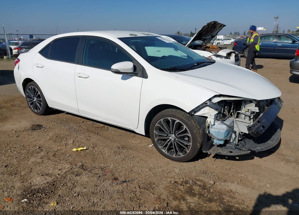 2014 TOYOTA COROLLA S PLUS VIN: 5YFBURHE0EP093536
