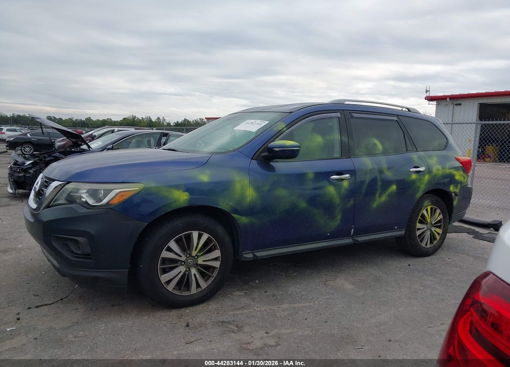2017 NISSAN PATHFINDER SV VIN: 5N1DR2MN8HC663962