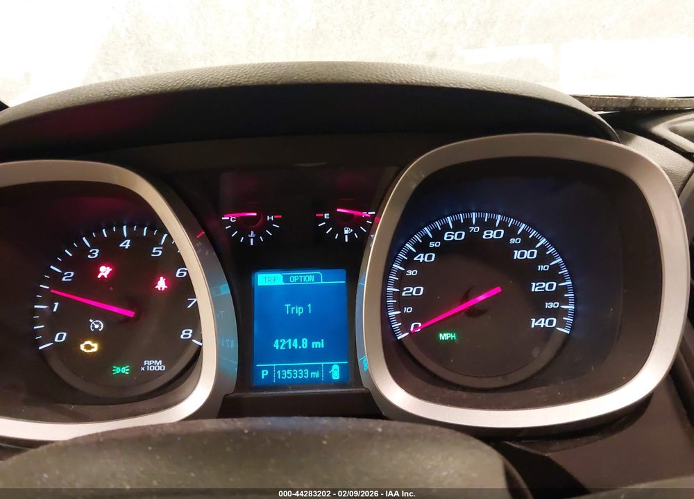 2013 CHEVROLET EQUINOX 1LT VIN: 2GNFLEEK9D6289991