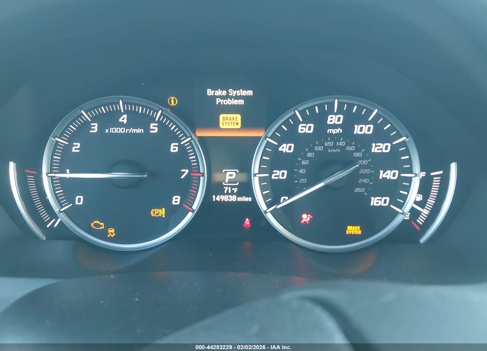 2017 ACURA TLX TECHNOLOGY PACKAGE VIN: 19UUB2F59HA002640