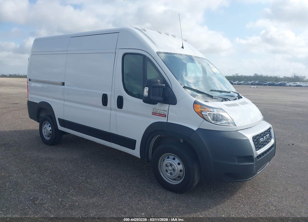 2021 RAM PROMASTER 1500 HIGH ROOF 136 WB VIN: 3C6LRVBG5ME574558