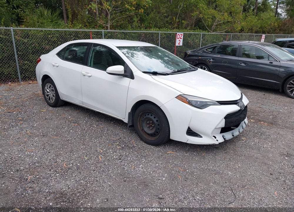 2017 TOYOTA COROLLA LE VIN: 5YFBURHE5HP734037