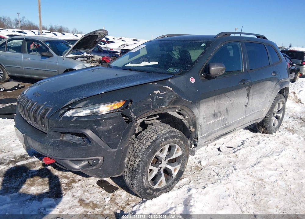 2018 JEEP CHEROKEE TRAILHAWK 4X4 VIN: 1C4PJMBX0JD602274