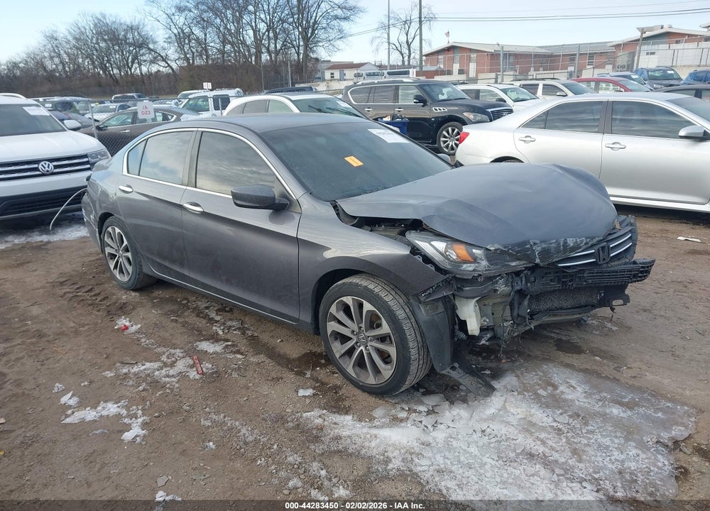 2013 HONDA ACCORD SPORT VIN: 1HGCR2F58DA131504