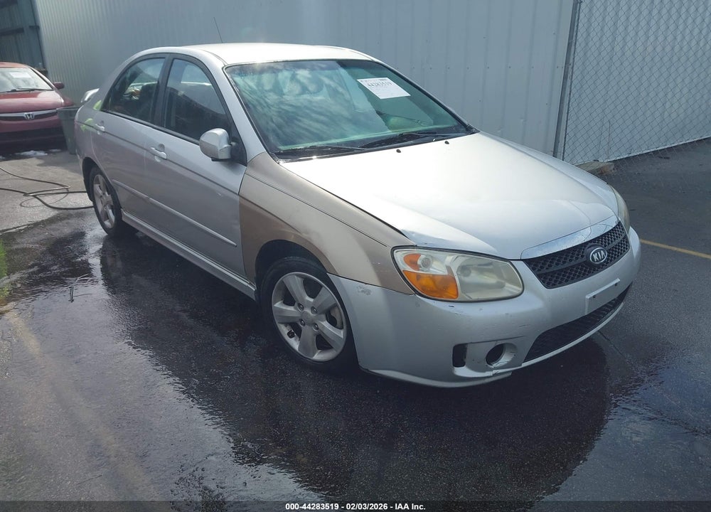 2008 KIA SPECTRA SX VIN: KNAFE121085019683