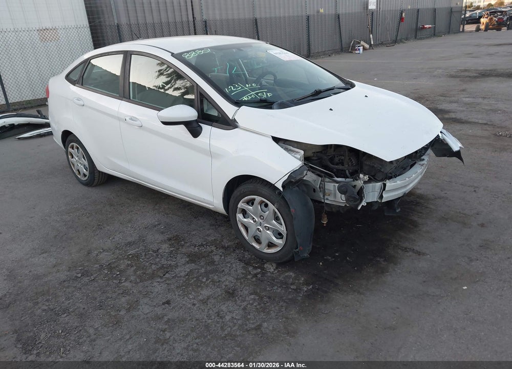 2012 FORD FIESTA S VIN: 3FADP4AJ8CM187555