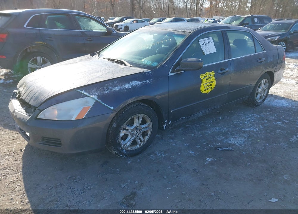 2007 HONDA ACCORD 2.4 SE VIN: 1HGCM55377A039000