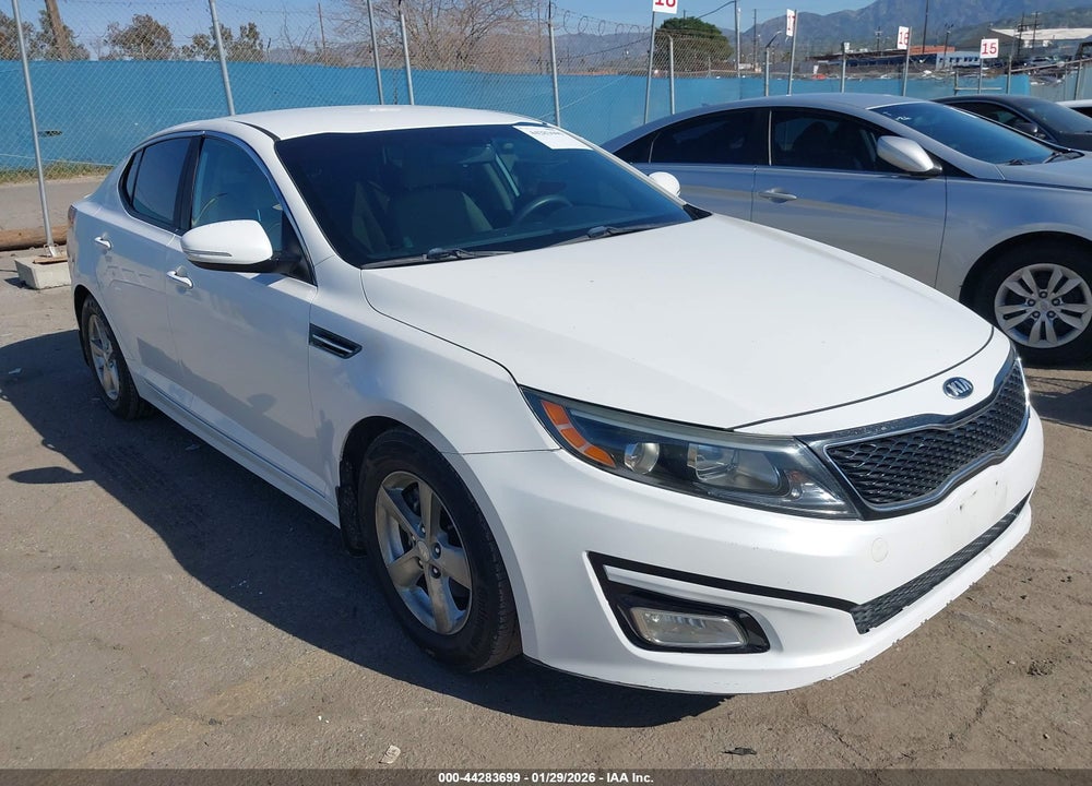 2015 KIA OPTIMA LX VIN: KNAGM4A70F5580655