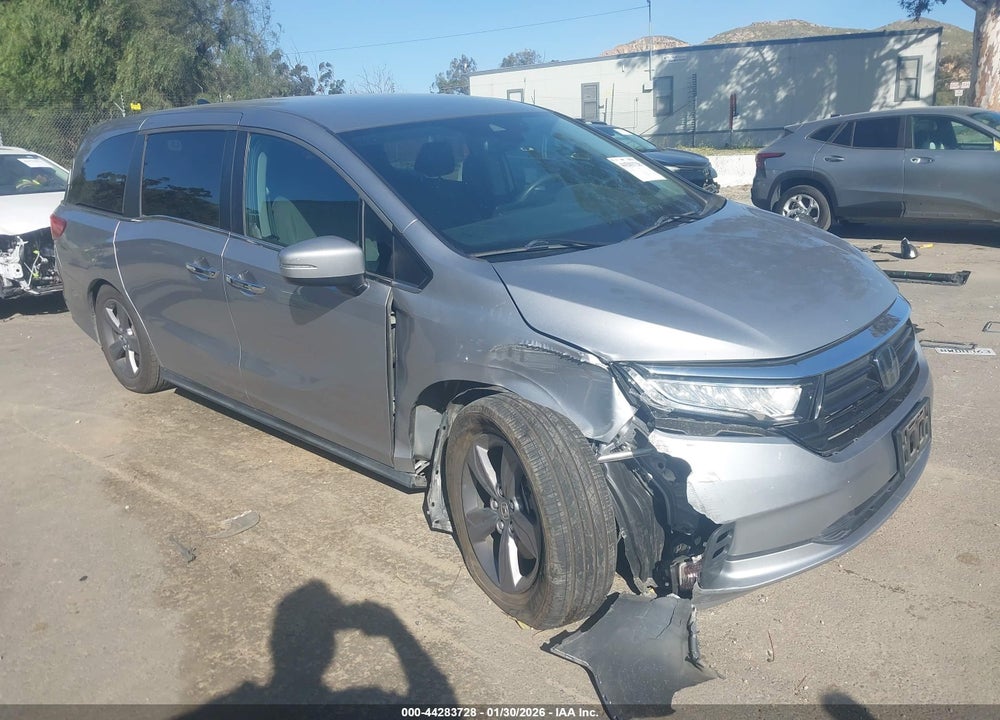 2022 HONDA ODYSSEY EX VIN: 5FNRL6H52NB004576