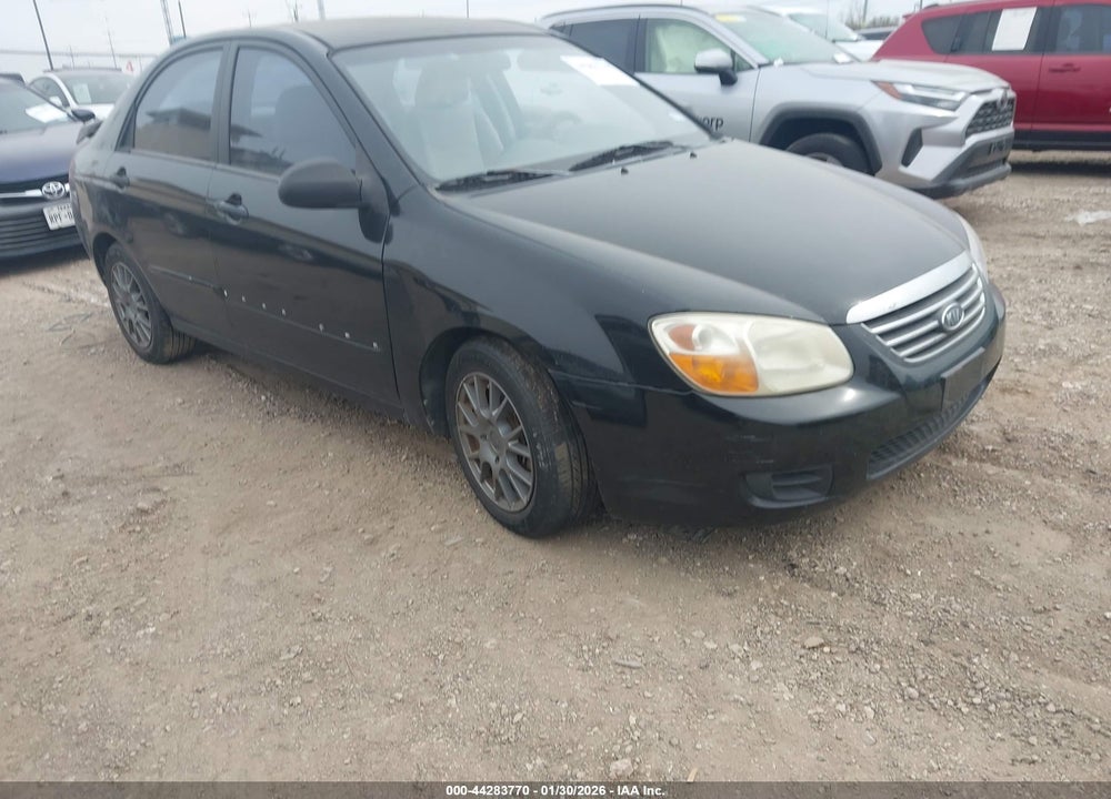2008 KIA SPECTRA EX VIN: KNAFE121785565557