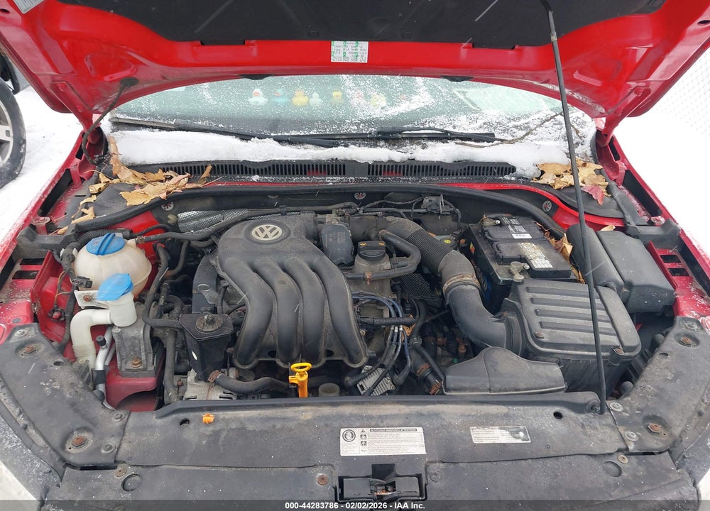 2013 VOLKSWAGEN JETTA 2.0L S VIN: 3VW2K7AJ8DM235278