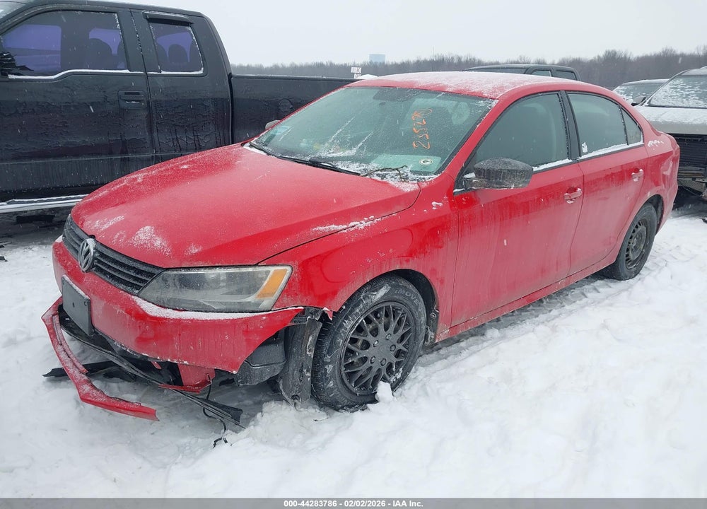 2013 VOLKSWAGEN JETTA 2.0L S VIN: 3VW2K7AJ8DM235278