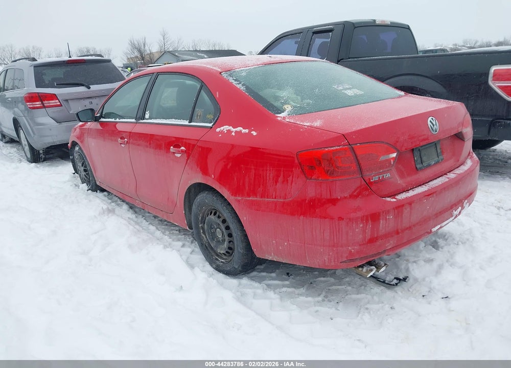 2013 VOLKSWAGEN JETTA 2.0L S VIN: 3VW2K7AJ8DM235278