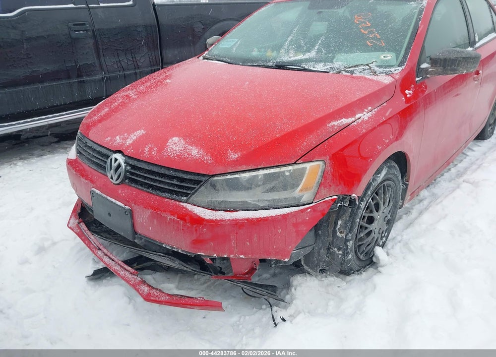 2013 VOLKSWAGEN JETTA 2.0L S VIN: 3VW2K7AJ8DM235278