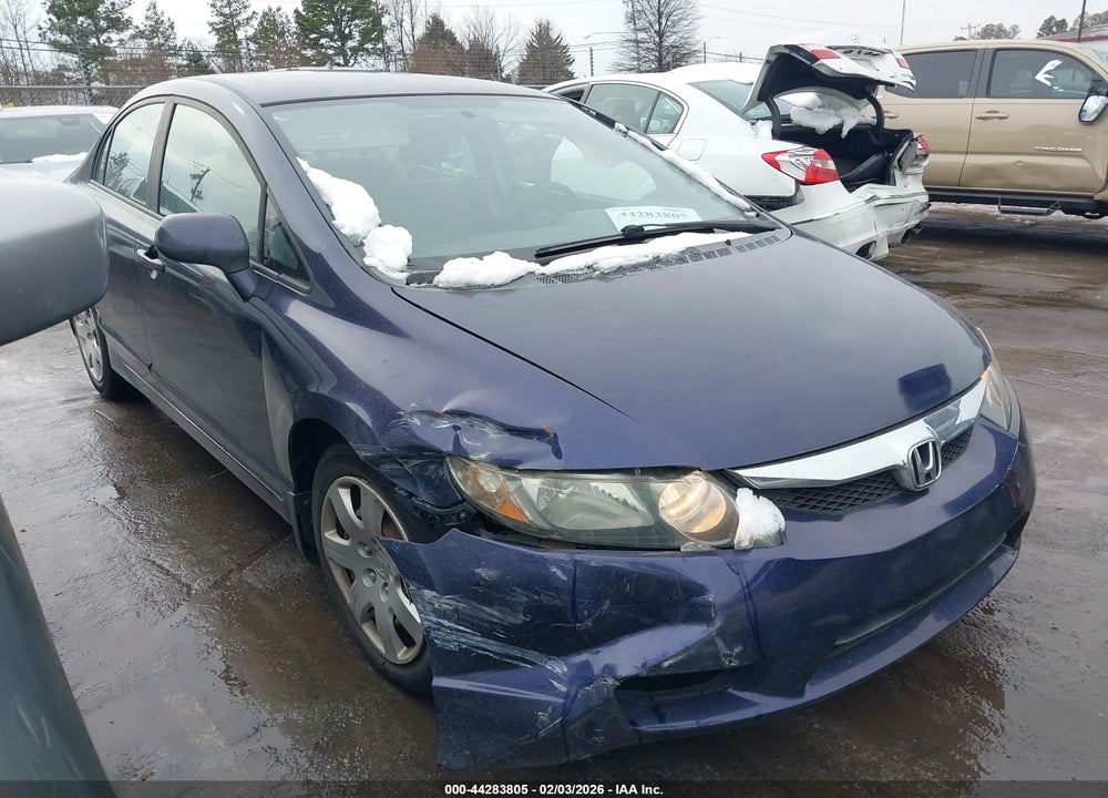 2009 HONDA CIVIC LX VIN: 1HGFA16579L008884