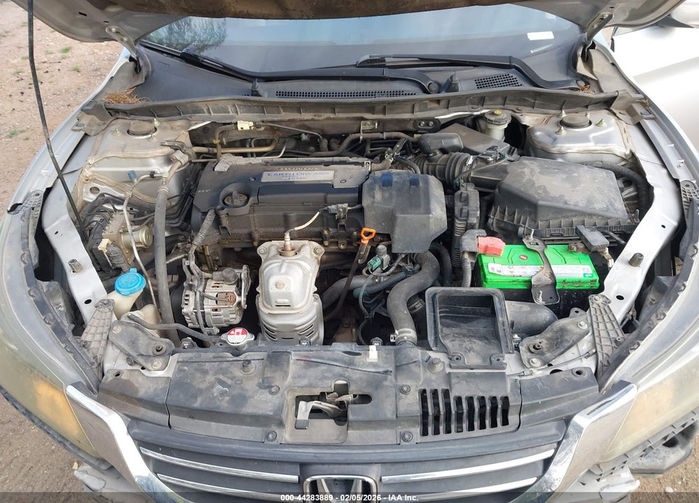2013 HONDA ACCORD LX VIN: 1HGCR2F35DA202639