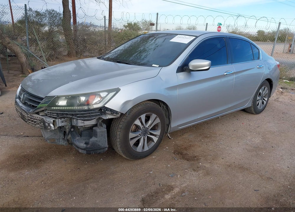 2013 HONDA ACCORD LX VIN: 1HGCR2F35DA202639