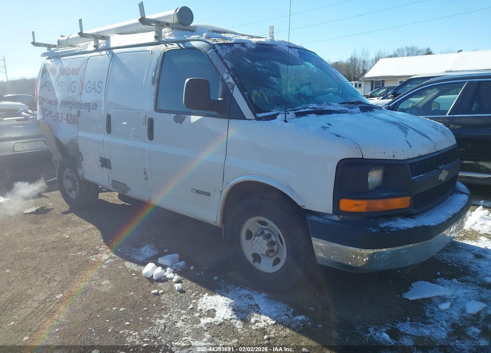 2006 CHEVROLET EXPRESS WORK VAN VIN: 1GCGG25V561186387