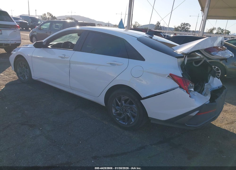 2024 HYUNDAI ELANTRA HYBRID BLUE VIN: KMHLM4DJ2RU095495