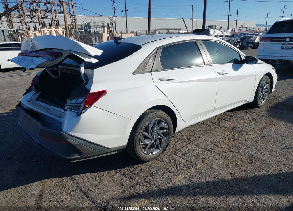 2024 HYUNDAI ELANTRA HYBRID BLUE VIN: KMHLM4DJ2RU095495