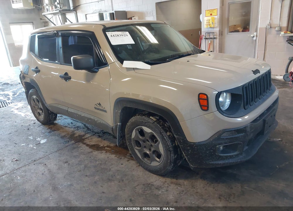 2015 JEEP RENEGADE SPORT VIN: ZACCJAAT3FPC06831