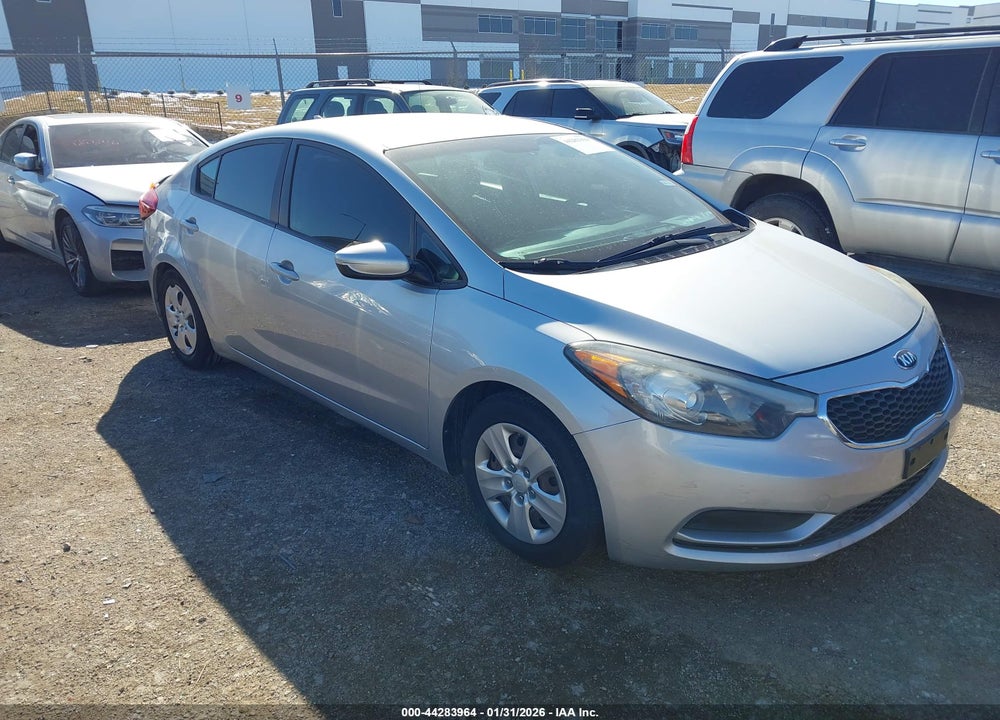 2016 KIA FORTE LX VIN: KNAFK4A60G5520207