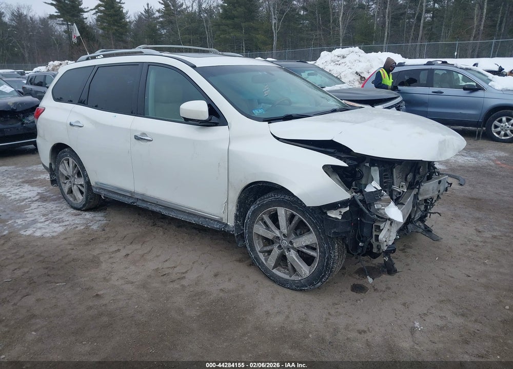2014 NISSAN PATHFINDER PLATINUM VIN: 5N1AR2MM8EC680640