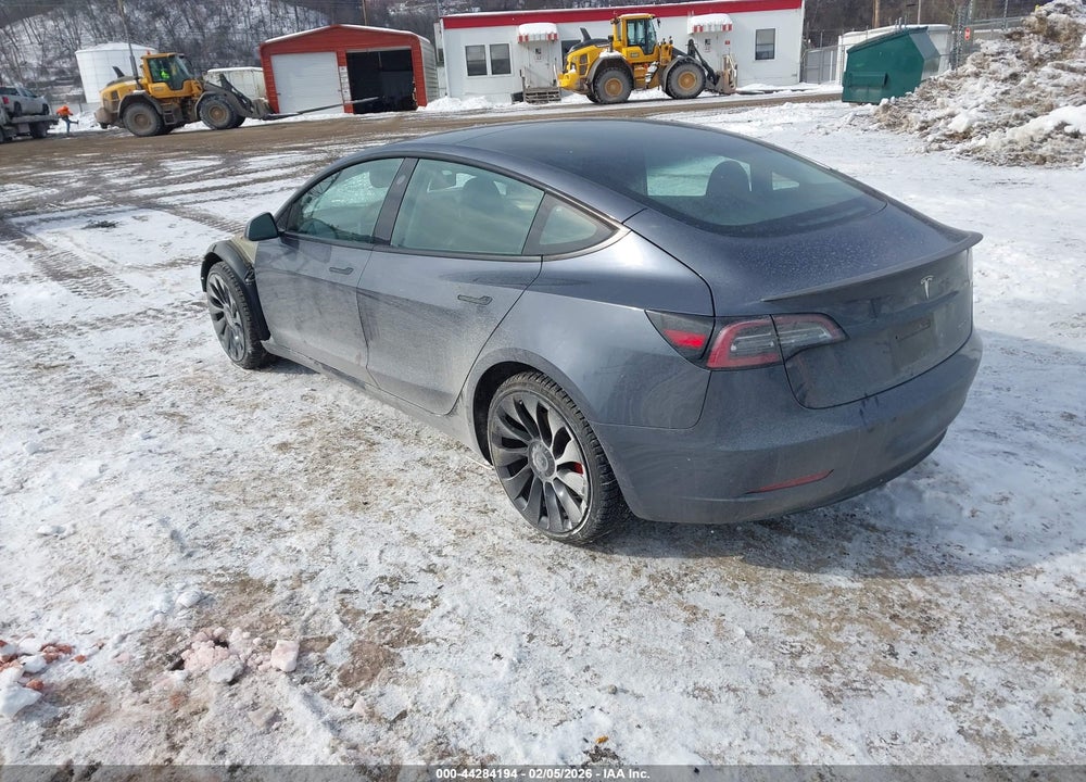 2022 TESLA MODEL 3 PERFORMANCE DUAL MOTOR ALL-WHEEL DRIVE VIN: 5YJ3E1EC8NF356065