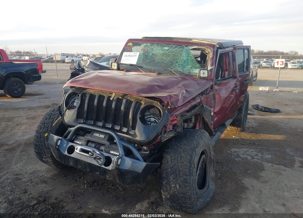 2021 JEEP WRANGLER UNLIMITED WILLYS 4X4 VIN: 1C4HJXDG6MW791699