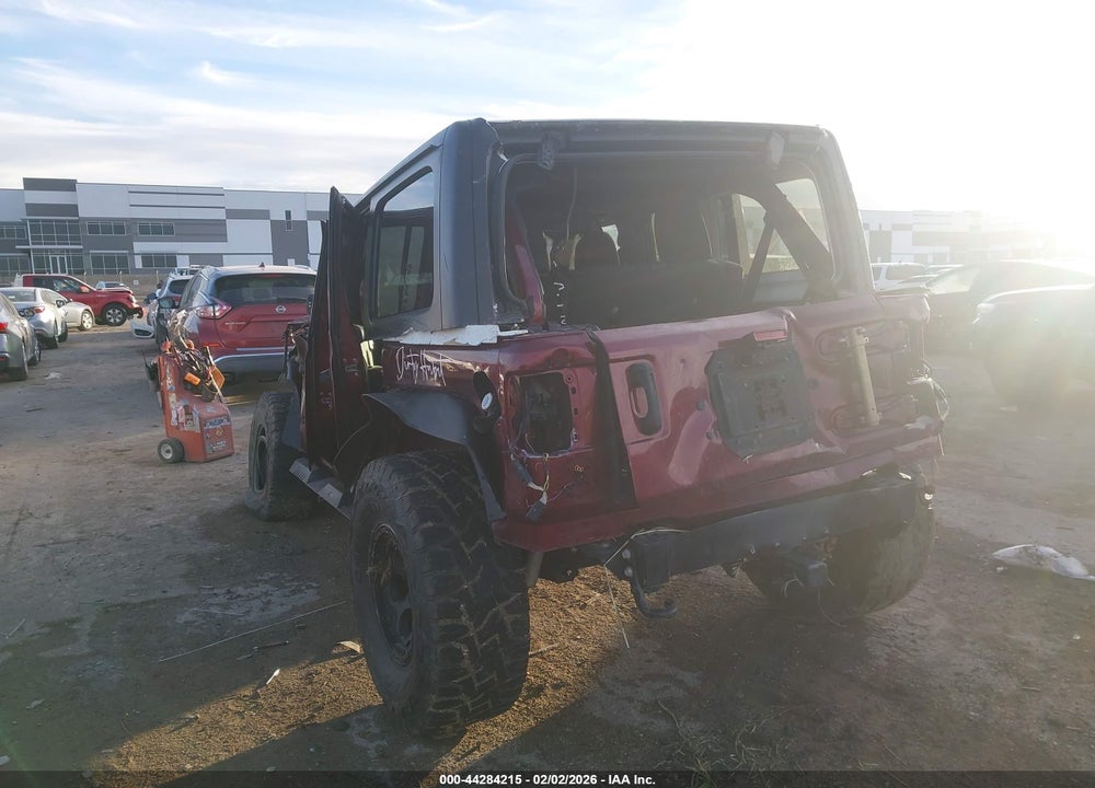 2021 JEEP WRANGLER UNLIMITED WILLYS 4X4 VIN: 1C4HJXDG6MW791699