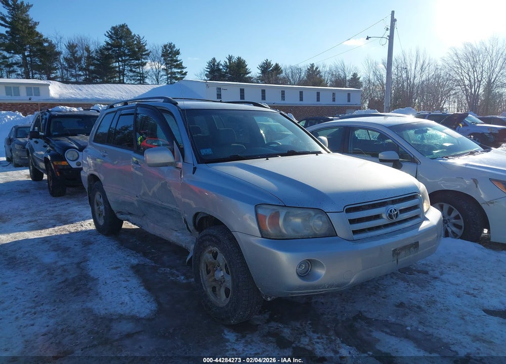 2007 TOYOTA HIGHLANDER VIN: JTEHD21A470048231