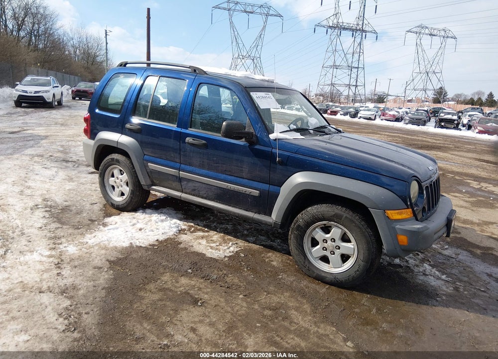 2005 JEEP LIBERTY SPORT VIN: 1J4GL48K75W518270