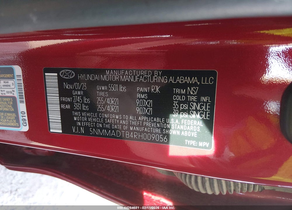 2024 GENESIS GV70 2.5T AWD VIN: 5NMMADTB4RH009056