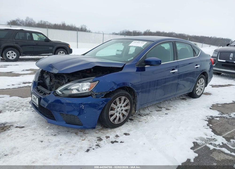2017 NISSAN SENTRA S VIN: 3N1AB7AP4HY244578