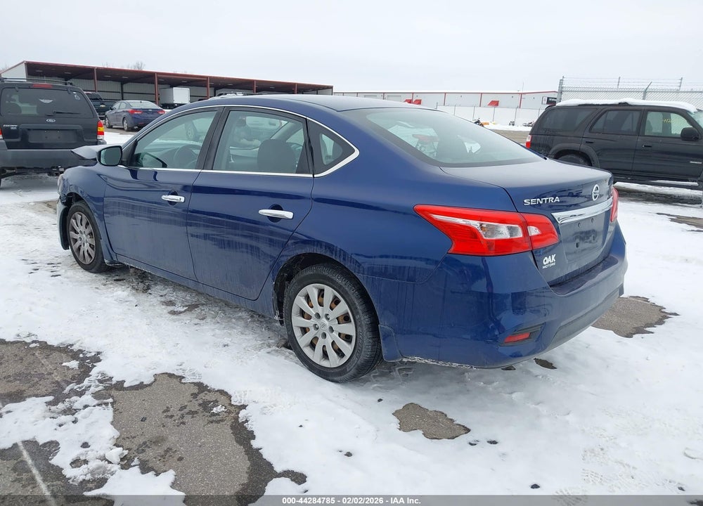2017 NISSAN SENTRA S VIN: 3N1AB7AP4HY244578