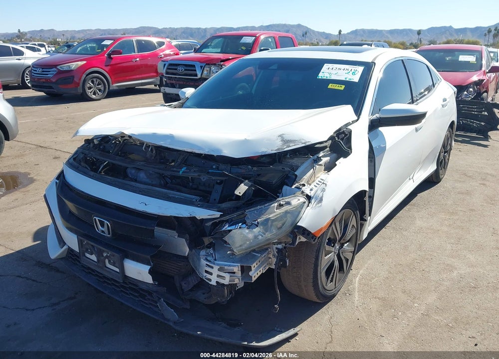 2018 HONDA CIVIC EX-L VIN: SHHFK7H8XJU419367