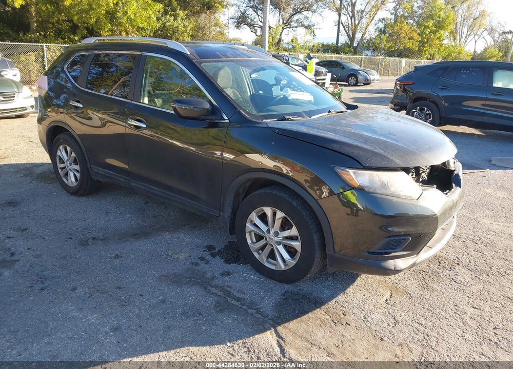 2016 NISSAN ROGUE SV VIN: KNMAT2MV1GP676939