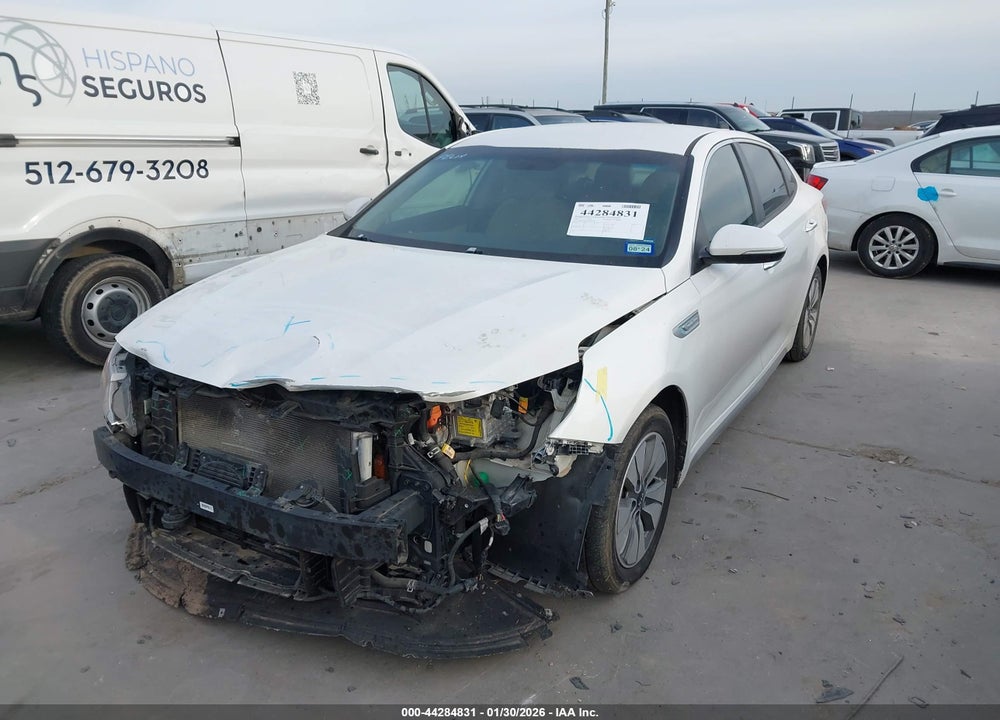 2017 KIA OPTIMA HYBRID VIN: KNAGT4LC2H5007708