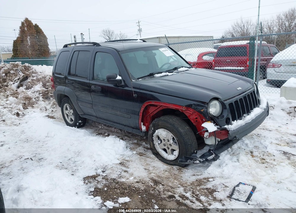2006 JEEP LIBERTY SPORT VIN: 1J4GK48K96W275159