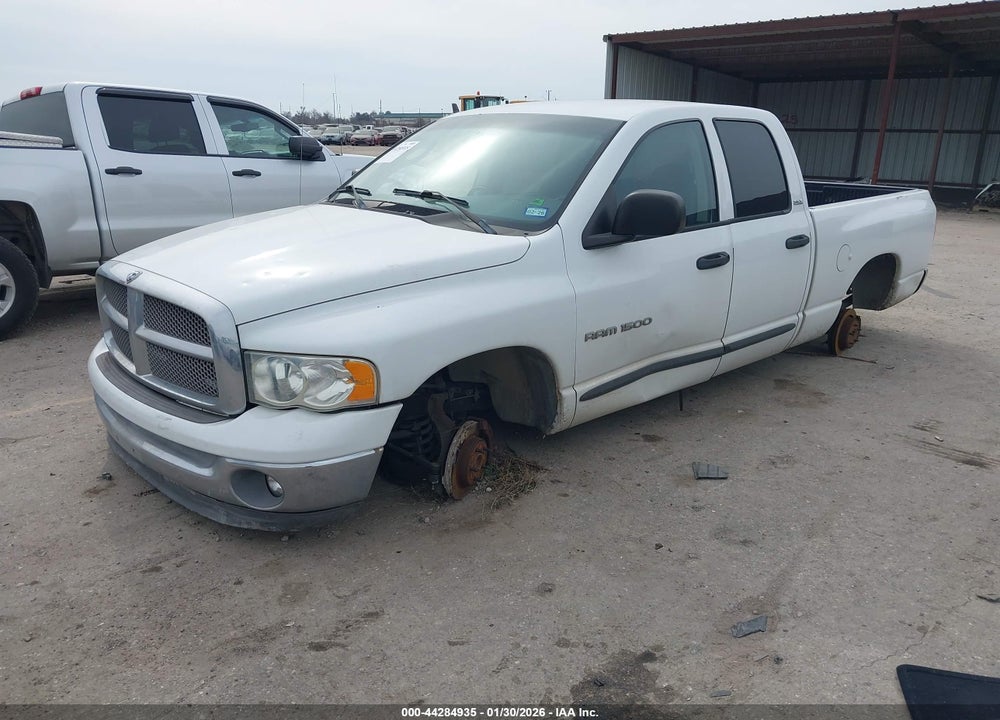 2002 DODGE RAM 1500 ST VIN: 3B7HA18N52G105640