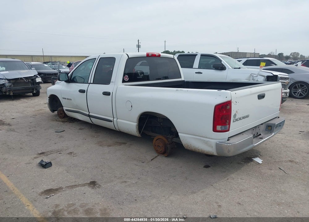 2002 DODGE RAM 1500 ST VIN: 3B7HA18N52G105640