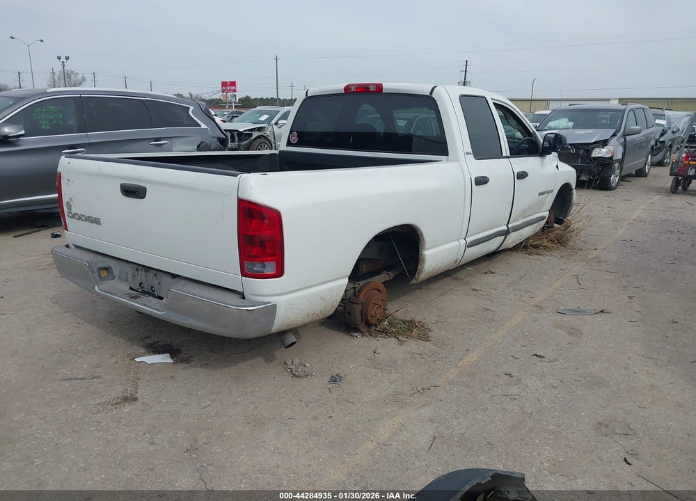 2002 DODGE RAM 1500 ST VIN: 3B7HA18N52G105640