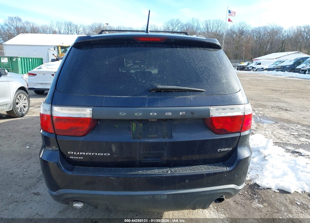 2011 DODGE DURANGO CREW VIN: 1D4SE4GT3BC699372