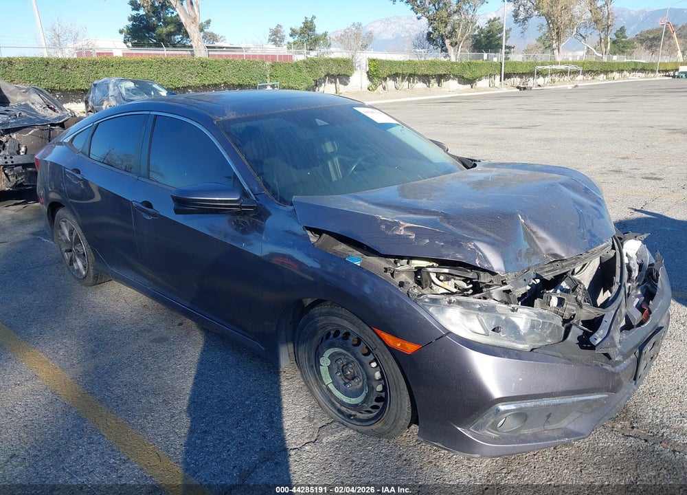 2019 HONDA CIVIC EX VIN: 19XFC1F39KE217291