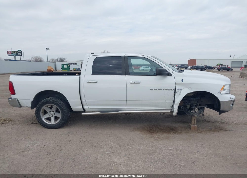 2012 DODGE RAM 1500 SLT VIN: 1C6RD6LT6CS143135
