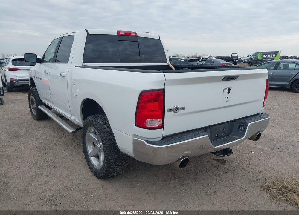 2012 DODGE RAM 1500 SLT VIN: 1C6RD6LT6CS143135