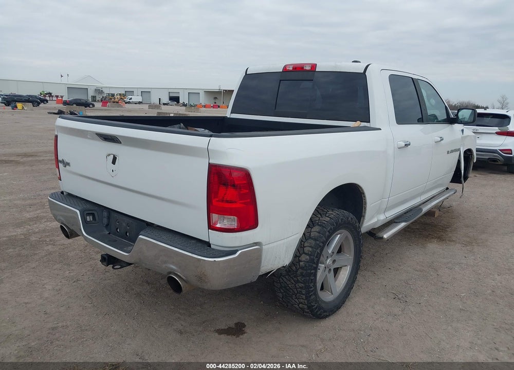 2012 DODGE RAM 1500 SLT VIN: 1C6RD6LT6CS143135